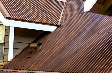 houses with rust looking metal roofs|rusted metal roof colors.